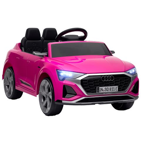 Audi Q8 e-tron Sportback 12V Kids Ride on Car with Remote, 4 Spring Suspension Wheels