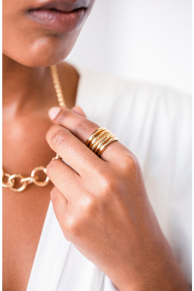Uzi Statement Ring, Alternate, color, GOLD