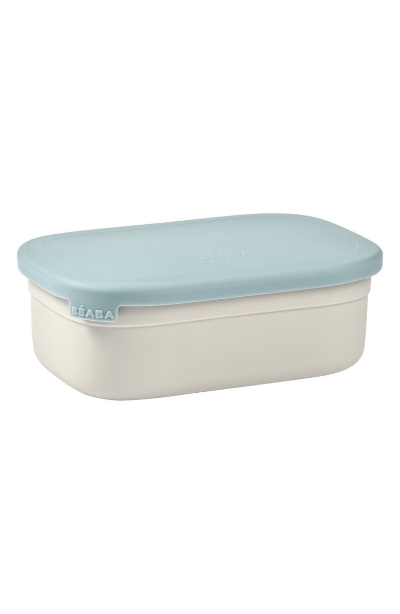 BEABA Stainless Steel Lunchbox with Lid, Main, color, Rain