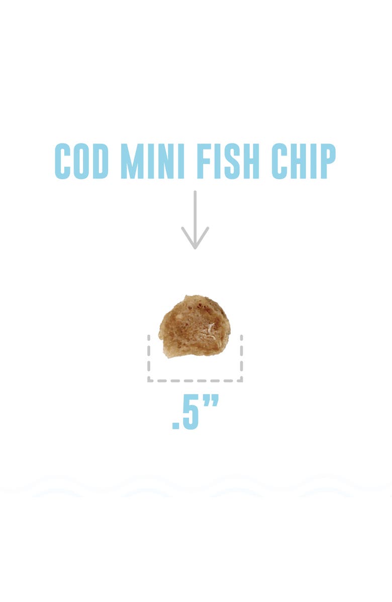 ICELANDIC+ Mini Cod Fish Chips Training Dog Treat 2.5Oz Bag, Alternate, color,