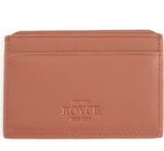 ROYCE New York Personalized RFID Leather Card Case