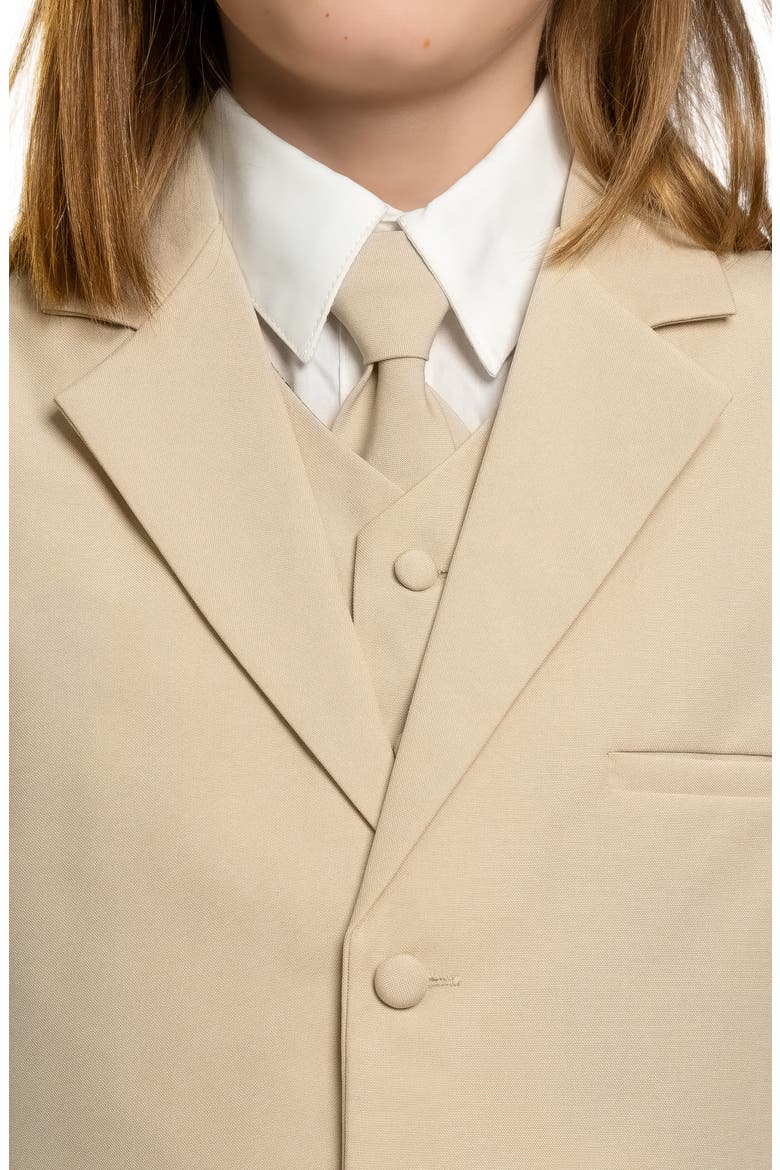 Kids' Joey 5-Piece Suit, Alternate, color, Sand