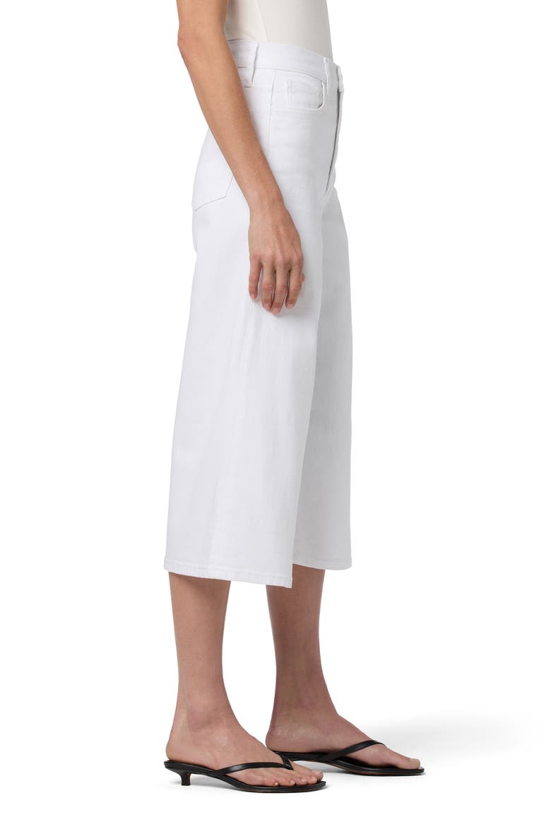 Wide Leg Culotte Jeans, Alternate, color, WHITE