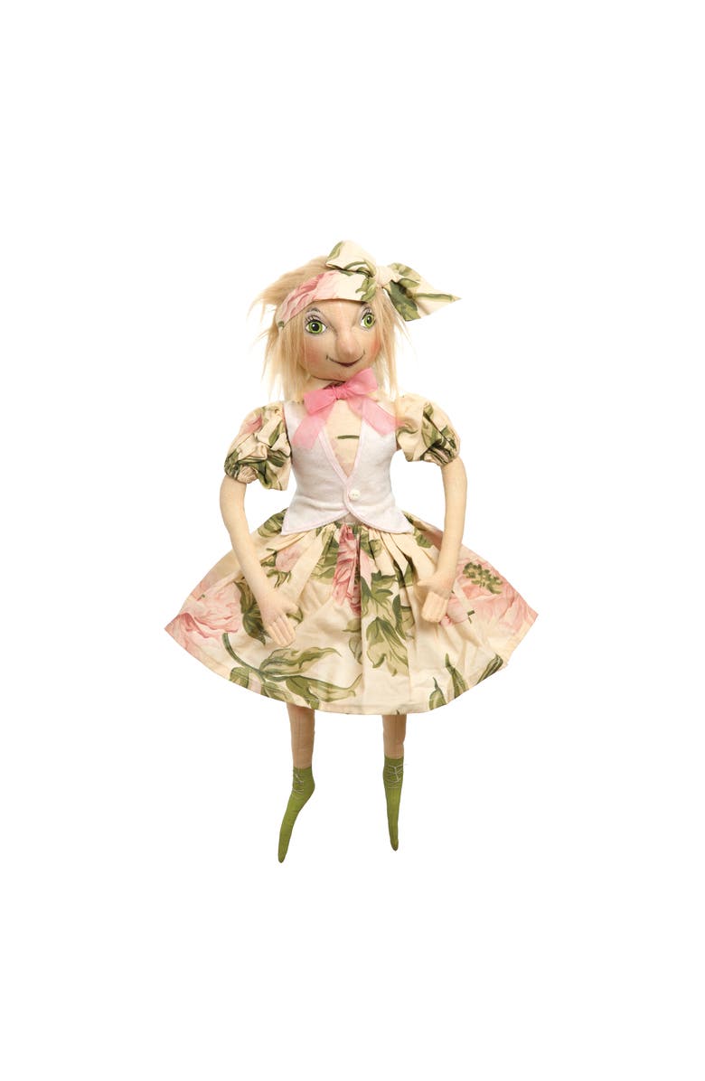 Gallerie II Lola Girl Gathered Traditions Joe Spencer Figure Art Doll, Main, color, White