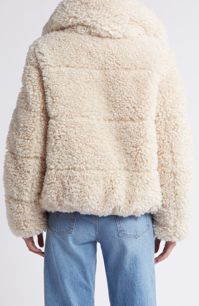 Save The Duck Kennie Insulated Faux Shearling Jacket, Alternate, color,