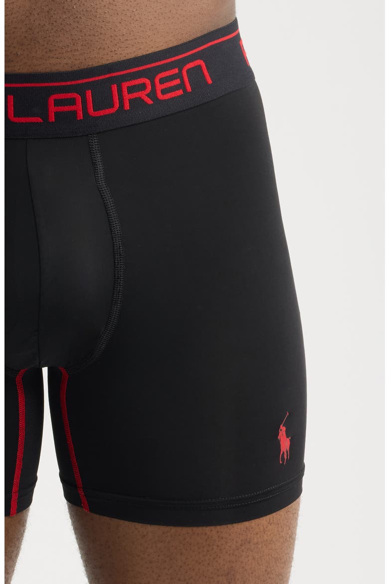 Assorted 3-Pack Performance Sport Boxer Briefs, Alternate, color, POLO BLACK