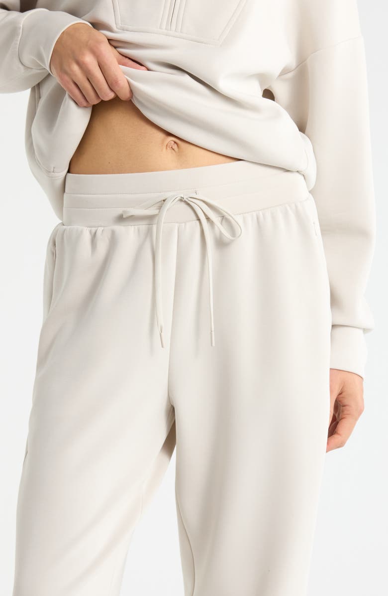 Zella Ultrasoft High Waist Ankle Pants, Alternate, color, Grey Moonbeam