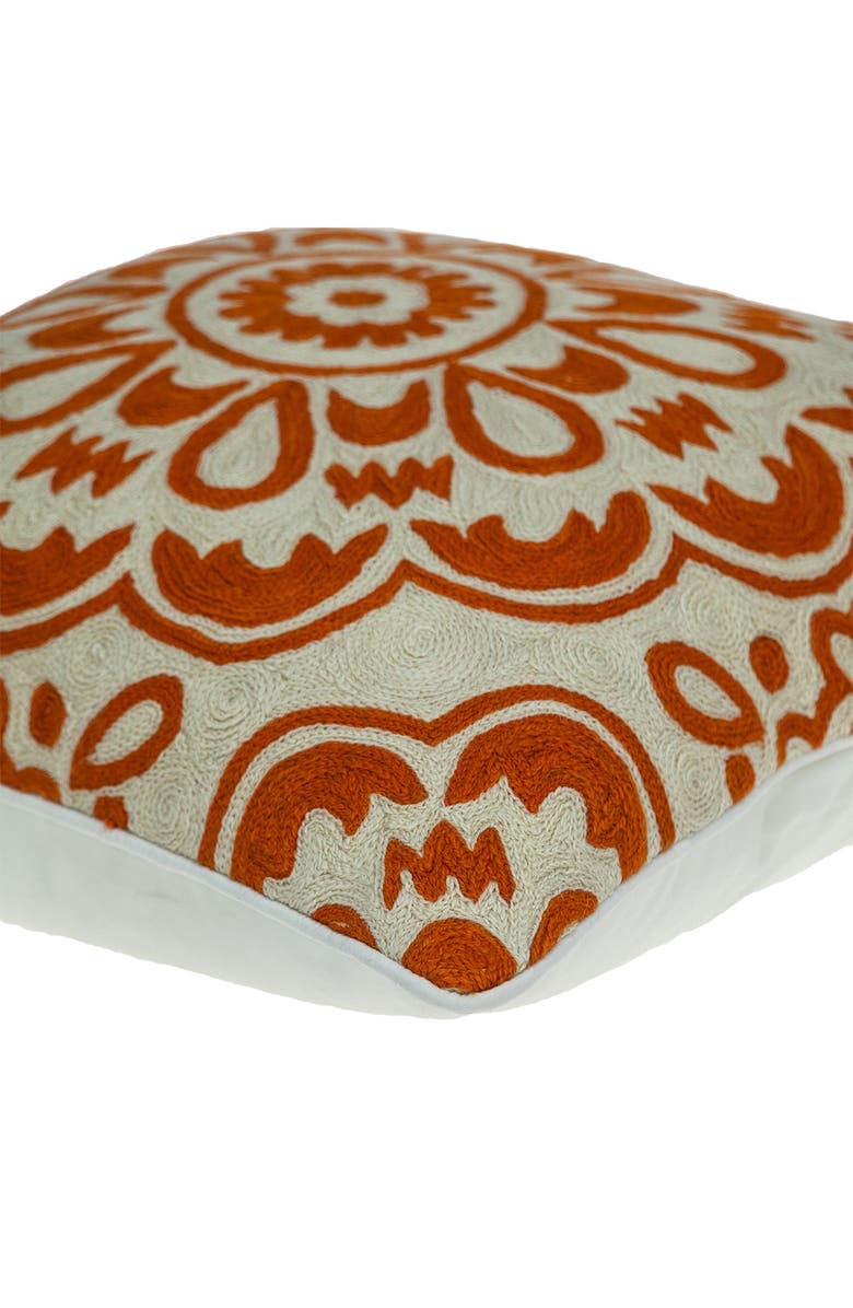 PARKLAND COLLECTION Menti Beige Throw Pillow, Alternate, color, 