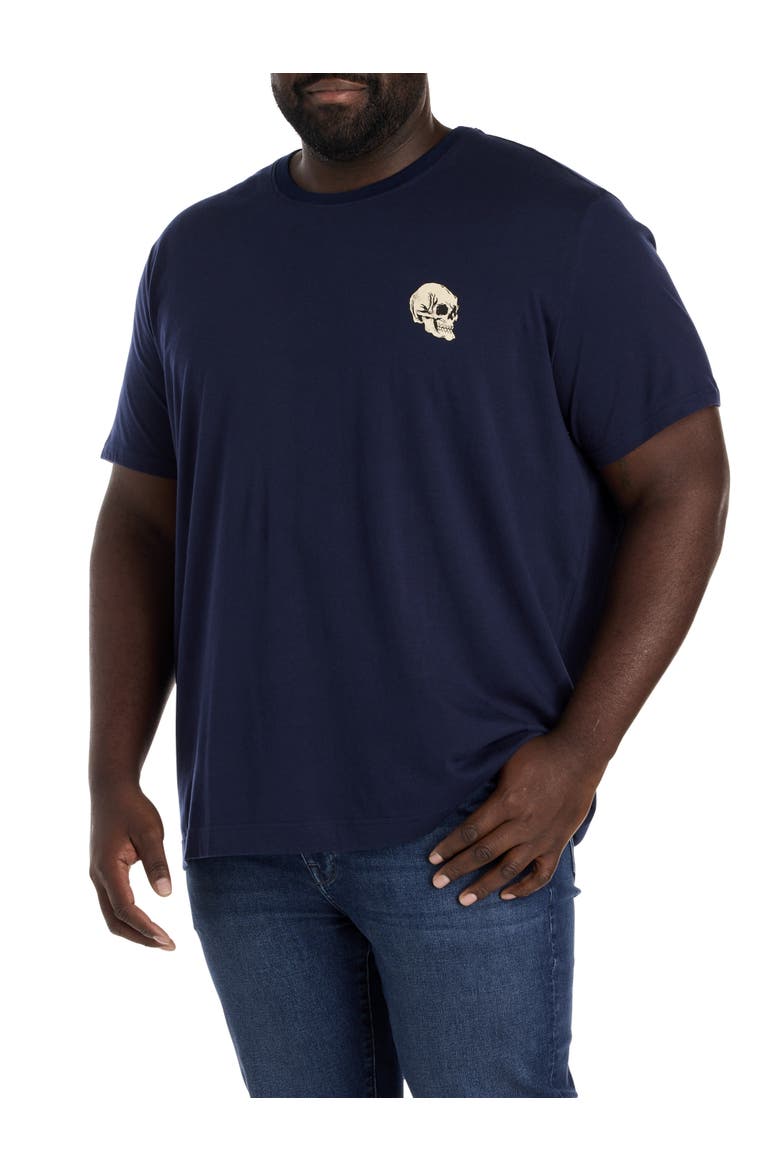 Big & Tall Flask Graphic Tee, Alternate, color, NAVY