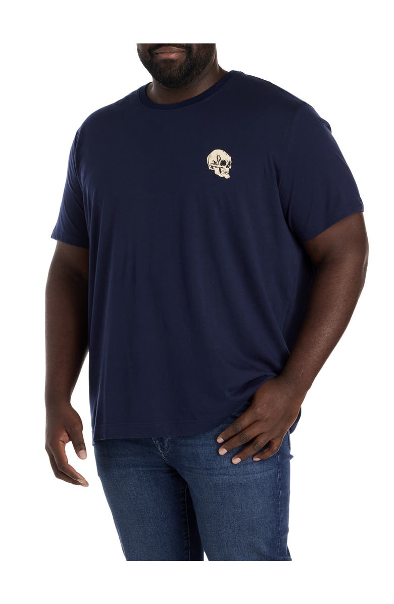 Robert Graham DXL Big
Tall Flask Graphic Tee, Alternate, color, Navy