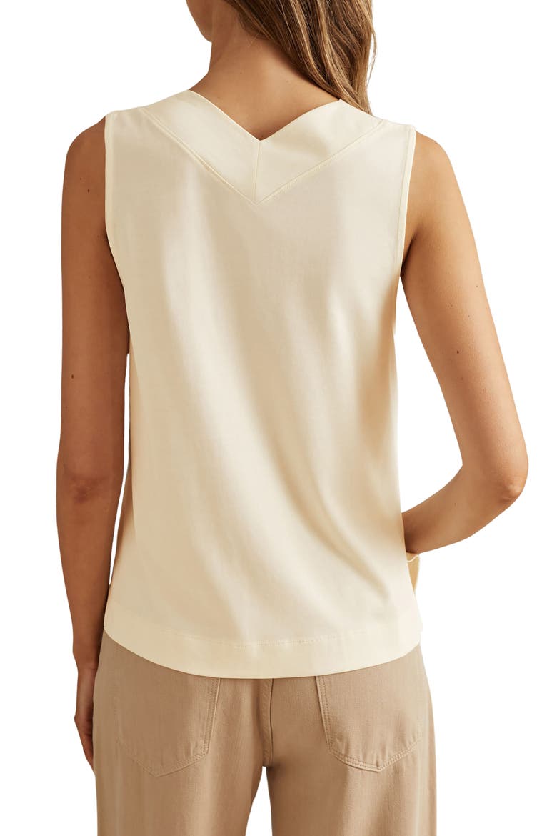 Mira Sleeveless Top, Alternate, color, IVORY