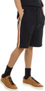 MCM Men's Classic Logo Track Shorts in Organic Cotton