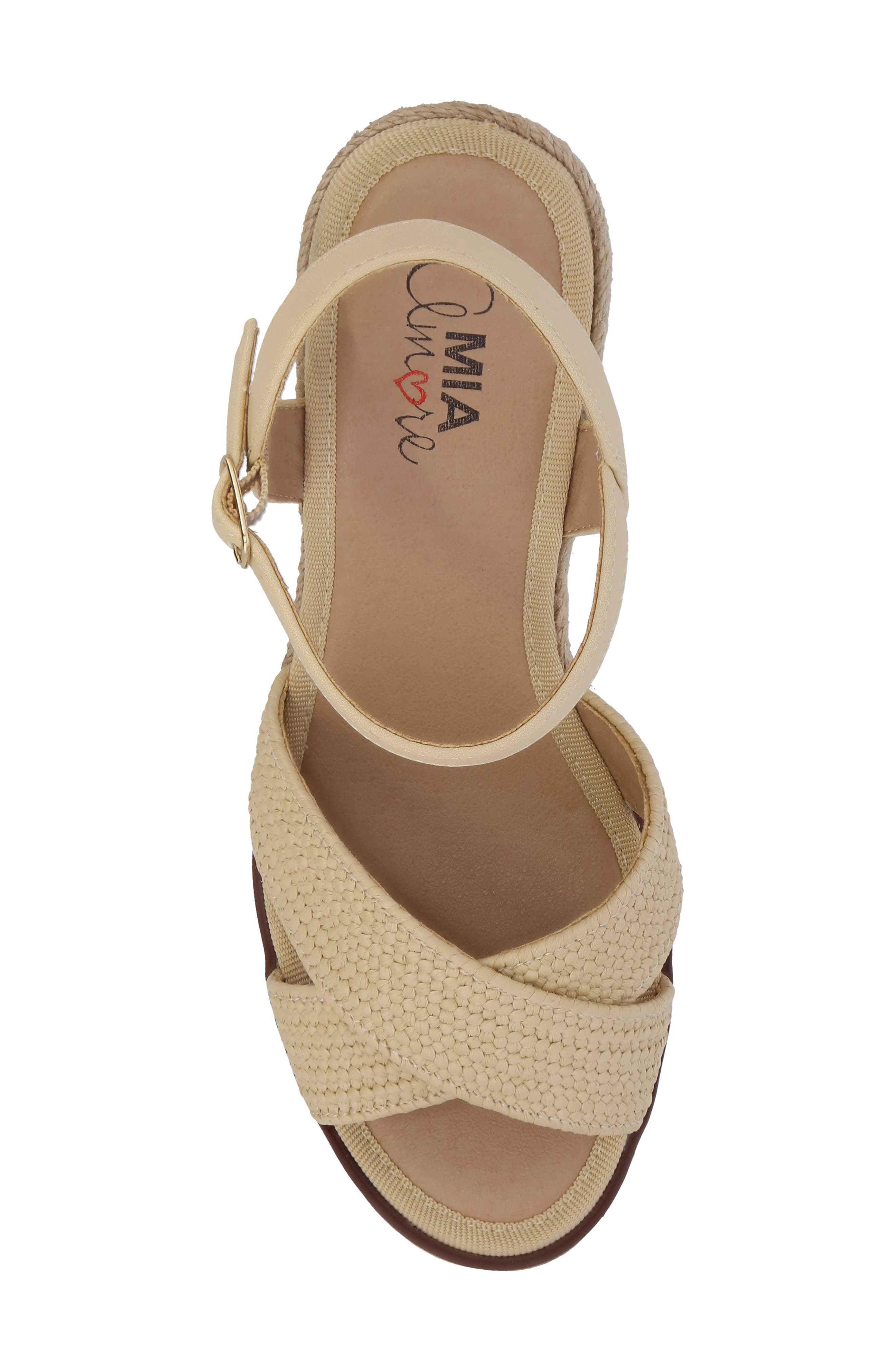 Allisha Espadrille Wedge Sandal, Alternate, color, NATURAL
