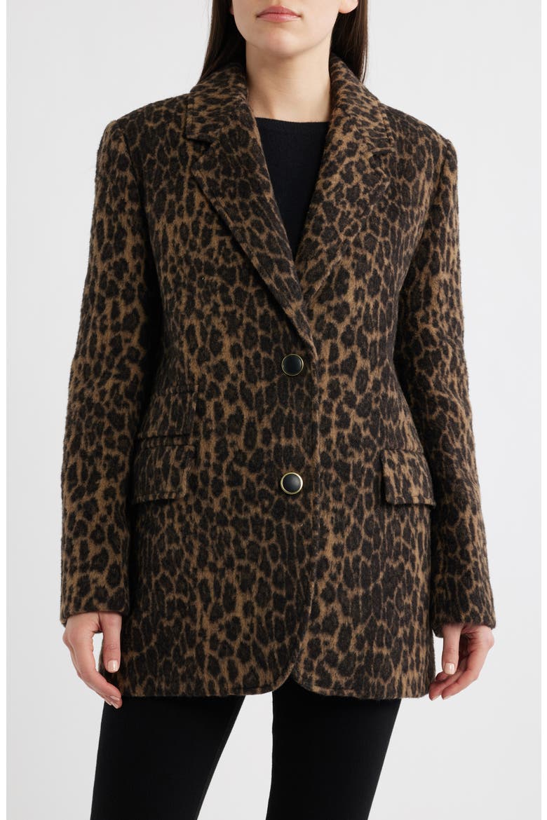Leopard Print Jacket, Main, color, LEOPARD