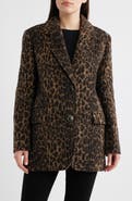 CeCe Leopard Print Jacket