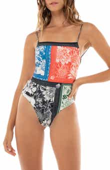 Agua Bendita Kali Wats Reversible One-Piece Swimsuit