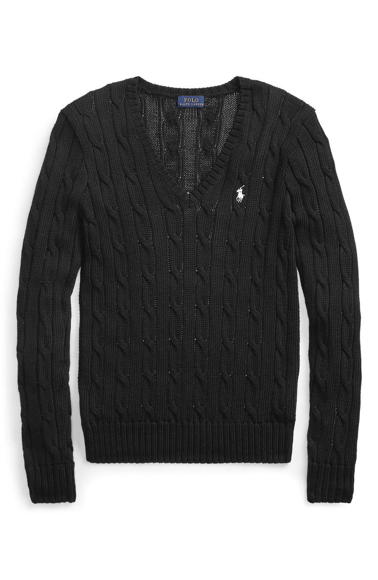 Polo Ralph Lauren Kimberly Cable Sweater, Alternate, color, 