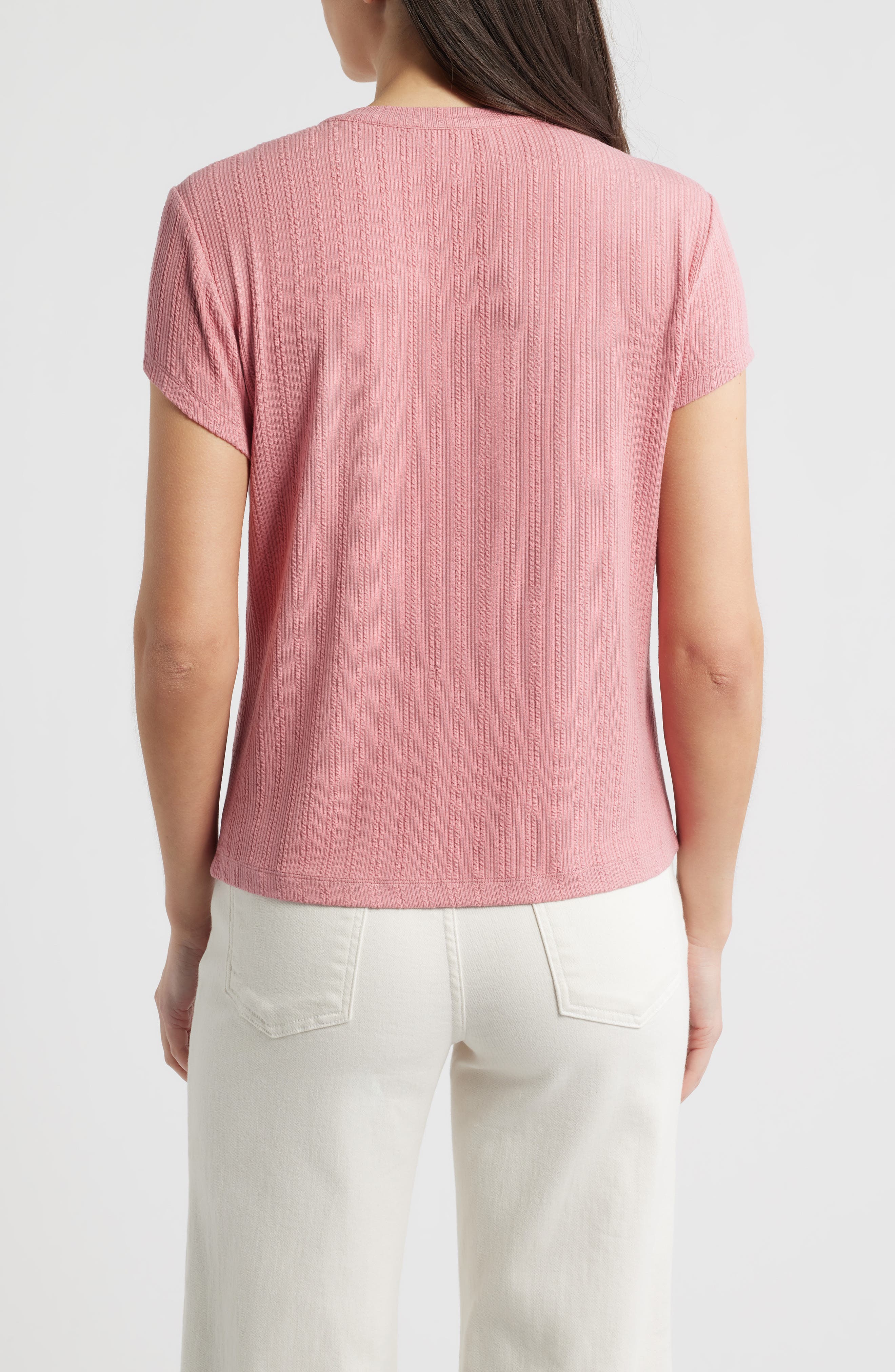 Ribbed Buttoned Shirt - image 2