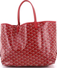 Pre-Owned Goyard Saint Louis Tote Coated Canvas PM
