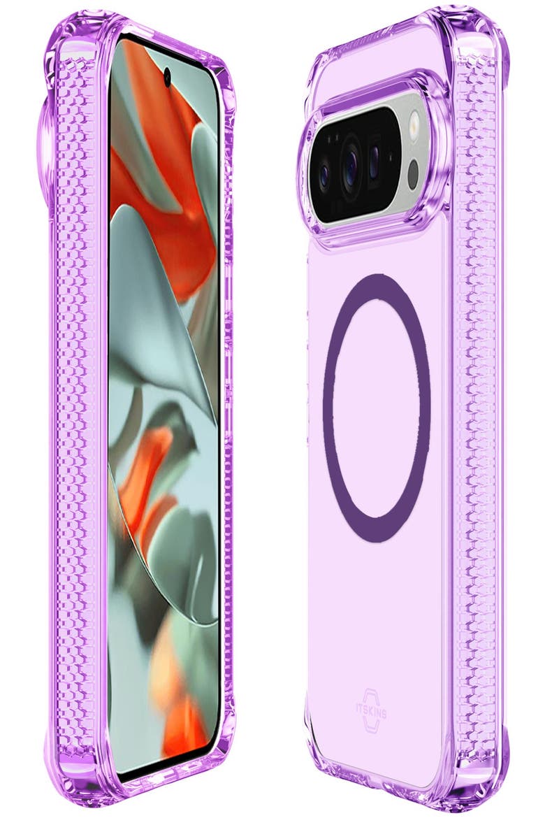 HYBRID R // CLEAR MagSafe Case for Google Pixel 10 Pro XL, Alternate, color, Light Purple