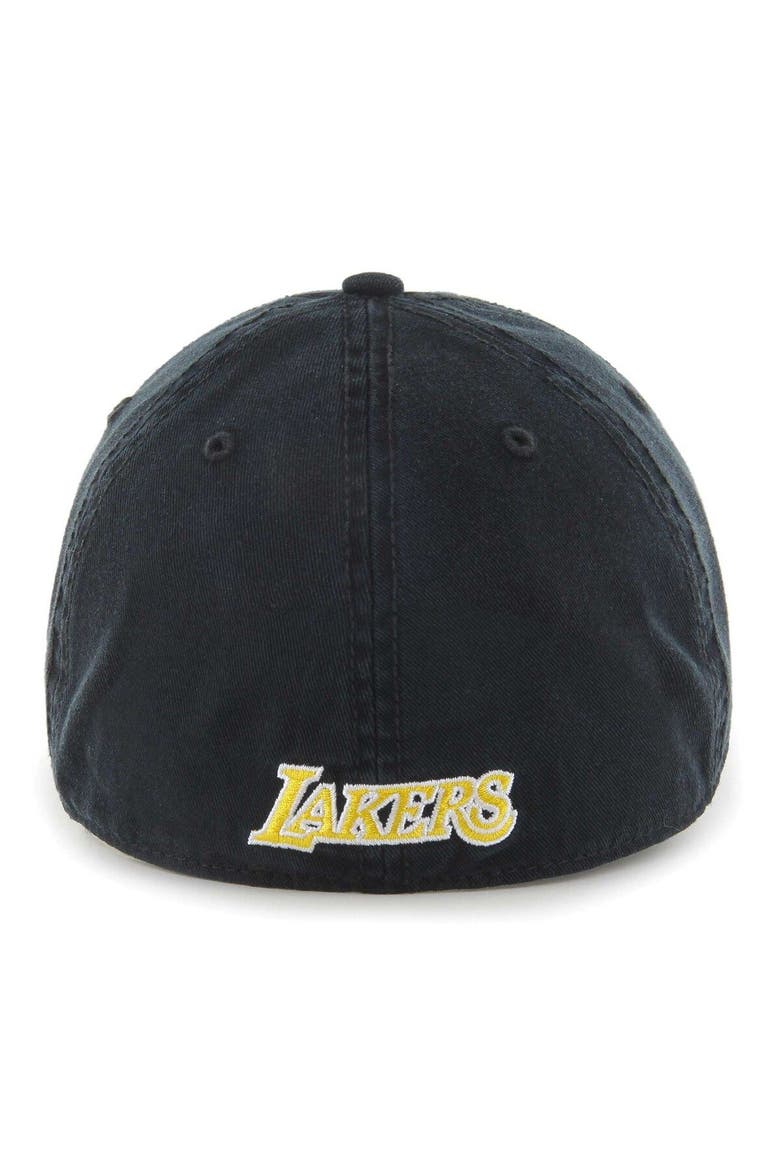 Men's '47 Black Los Angeles Lakers  Classic Franchise Fitted Hat, Alternate, color, Black