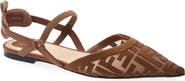 Fendi Colibrì Lite Pointed Toe Mesh Flat