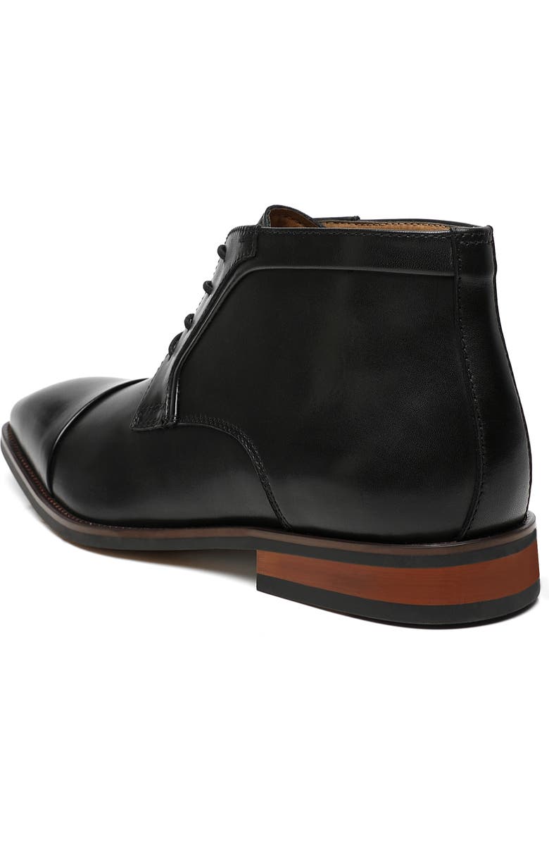 La Milano Across II Cap Toe Chukka Boot, Alternate, color, Black