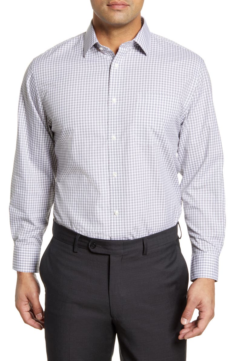 NORDSTROM MEN'S SHOP Smartcare<sup>™</sup> Traditional Fit Check Dress Shirt, Main, color,