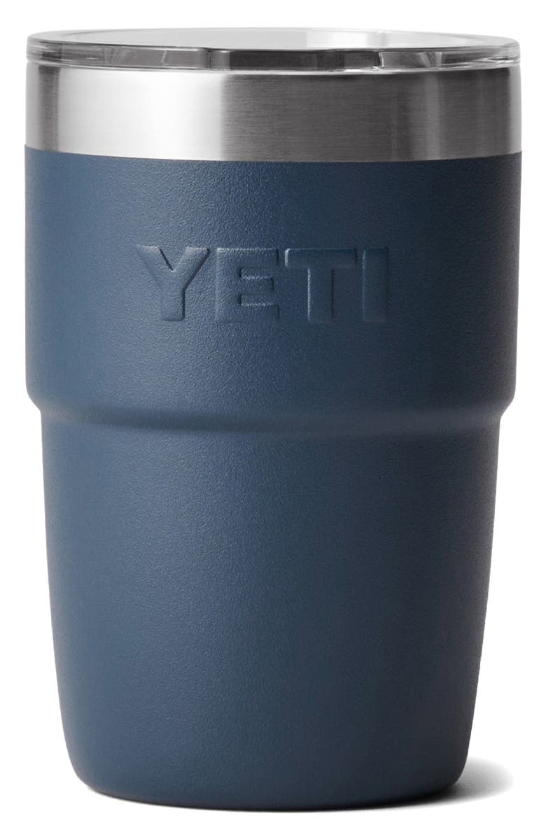 YETI Rambler 8-Ounce Stackable Cup, Alternate, color, Navy