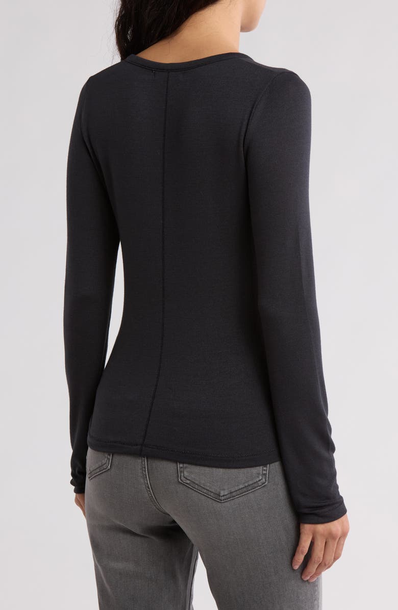 rag & bone Lea Rib Henley, Alternate, color,