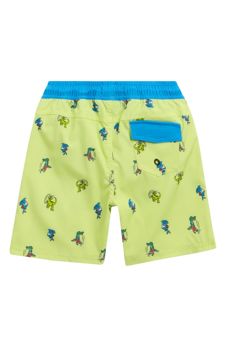 Sovereign Code Kids' Winslow Swim Trunks, Alternate, color, Intramural/ Shadow Lime