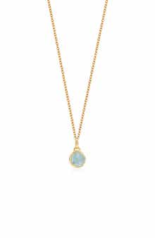 Monica Vinader Siren Bezel Pendant Charm