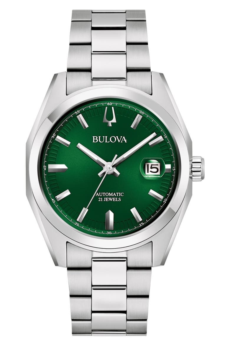 Surveyor Bracelet Watch, 39mm, Main, color, SILVER-TONE