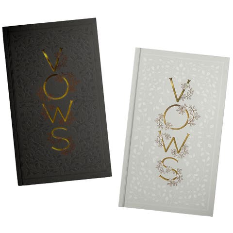 Our Wedding Vows, 2 Linen Cover Journals