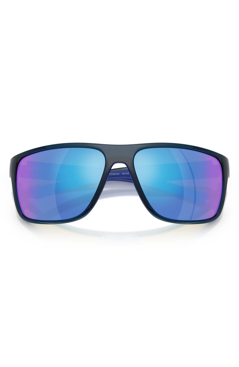 Scuderia Ferrari 63mm Pillow Sunglasses, Alternate, color, Opal Blue