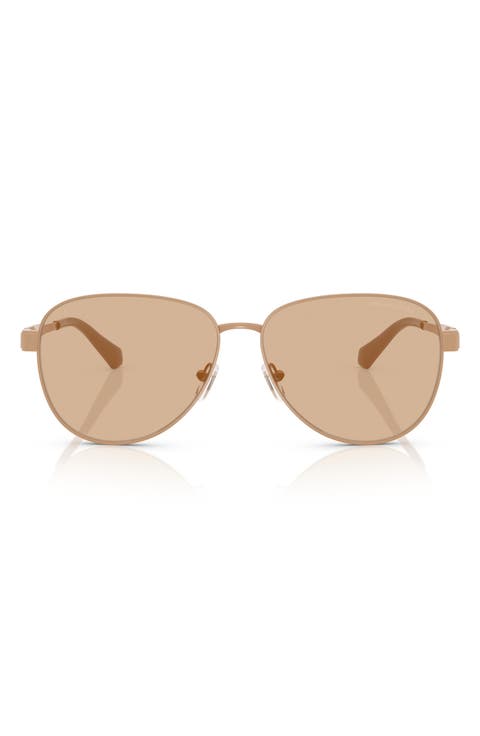59mm Pilot Sunglasses