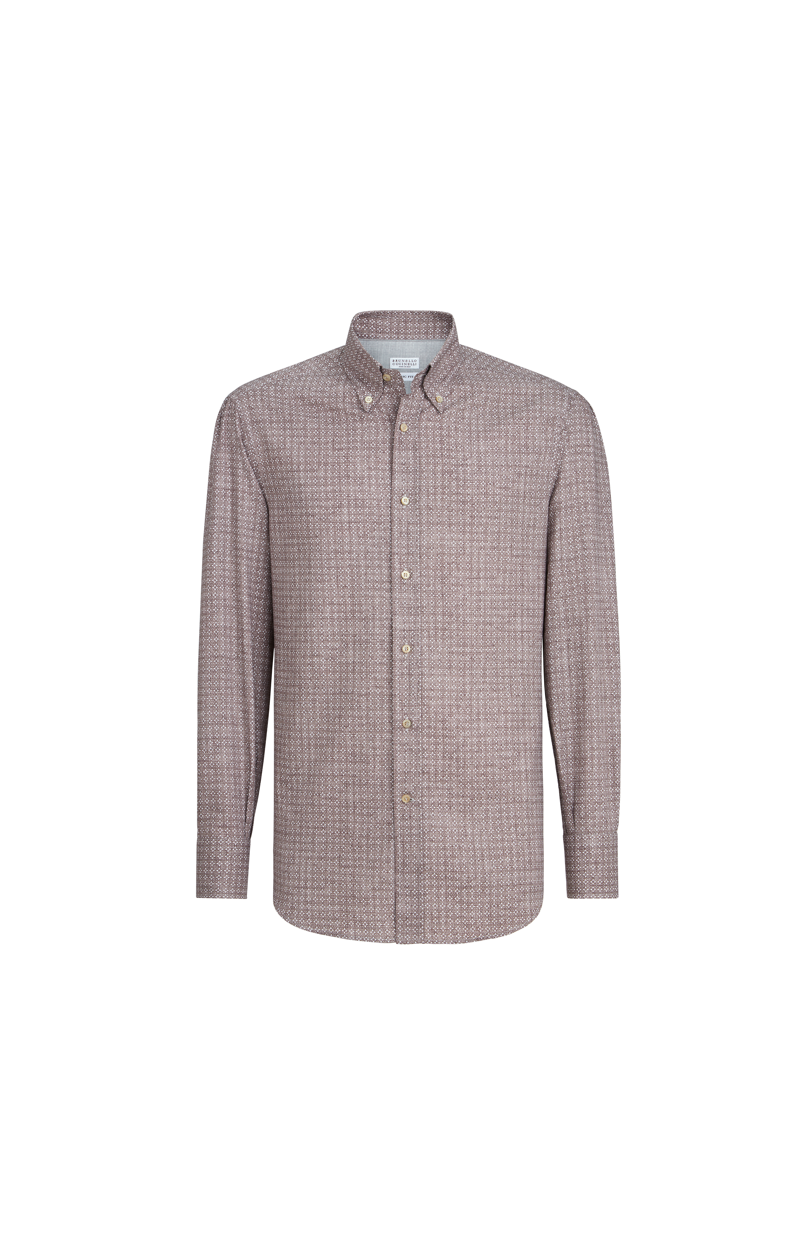 Printed twill shirt - image 2