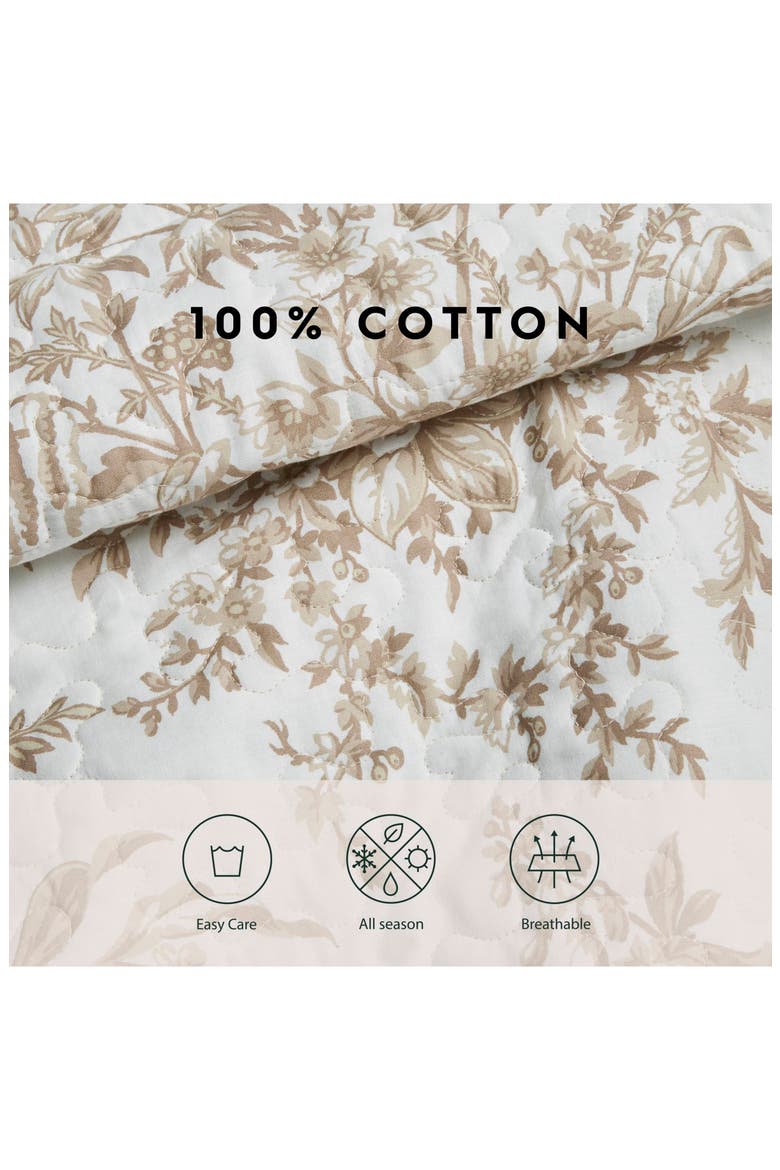 Bedford Quilt & Sham Set, Alternate, color, MOCHA