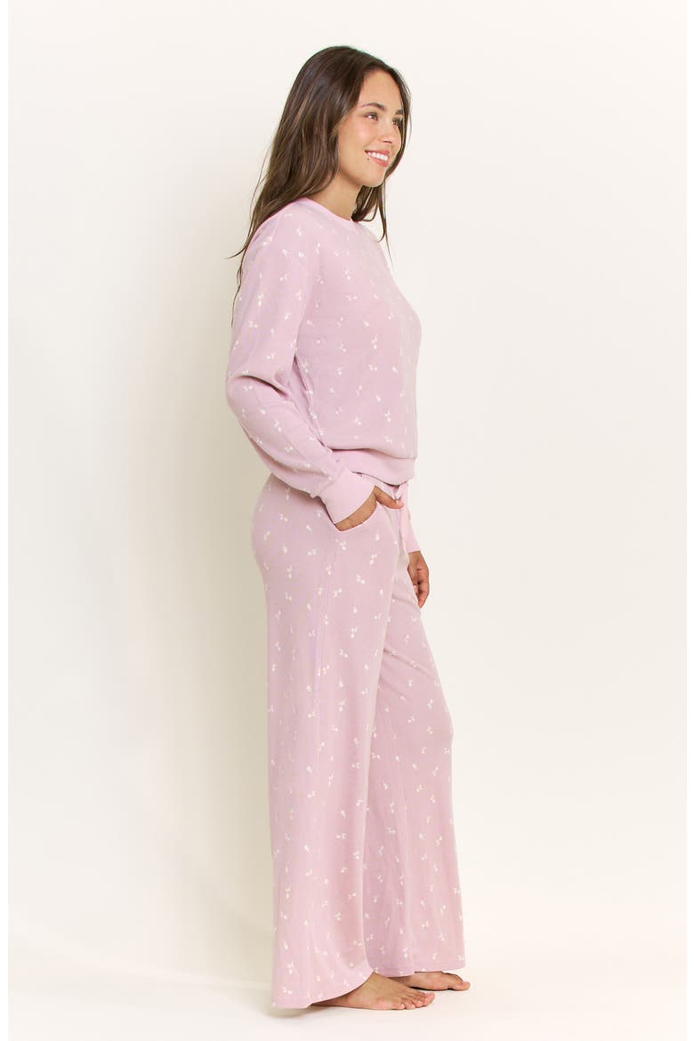 Kickback Lounge Pajama Set, Alternate, color, ROMANTIC LILAC BUDS
