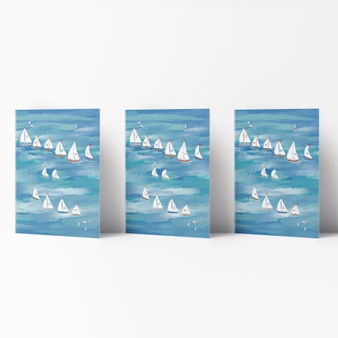 Thank You Greeting Card Pack Sets (3 ct) Regatta Thanks So Much