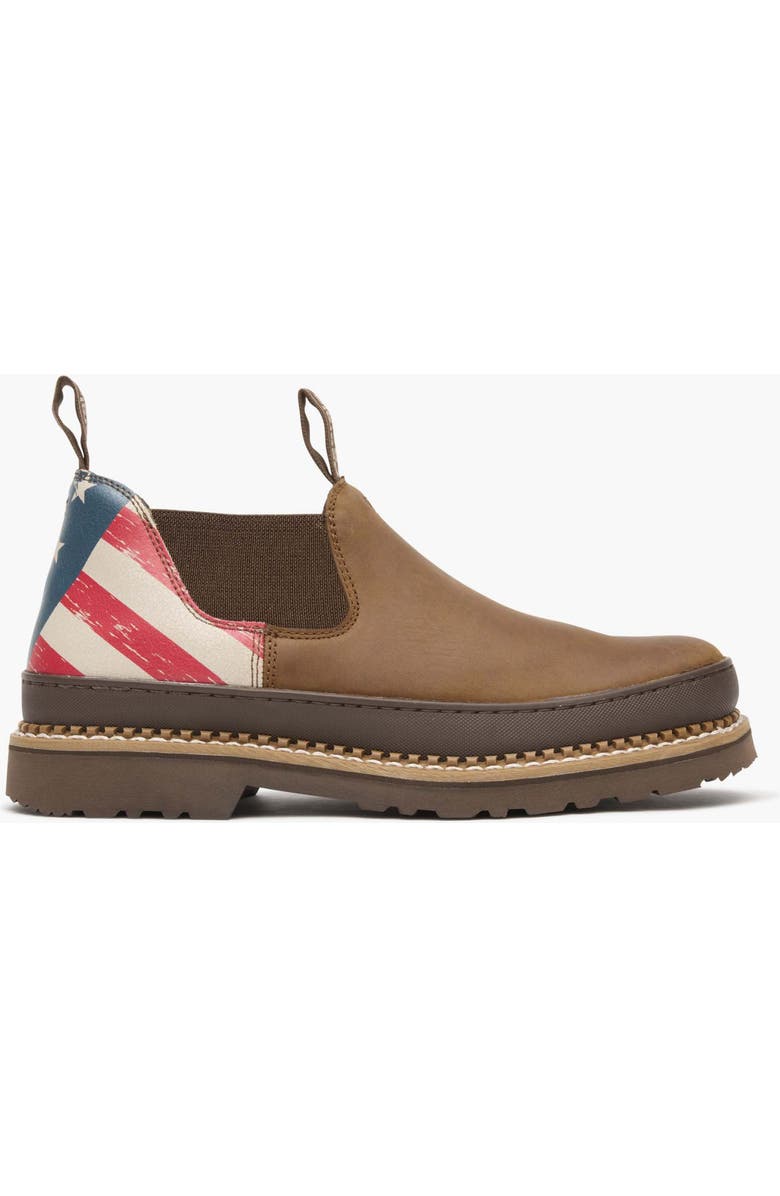Georgia Boot Patriotic Romeo Shoe, Main, color, Brown