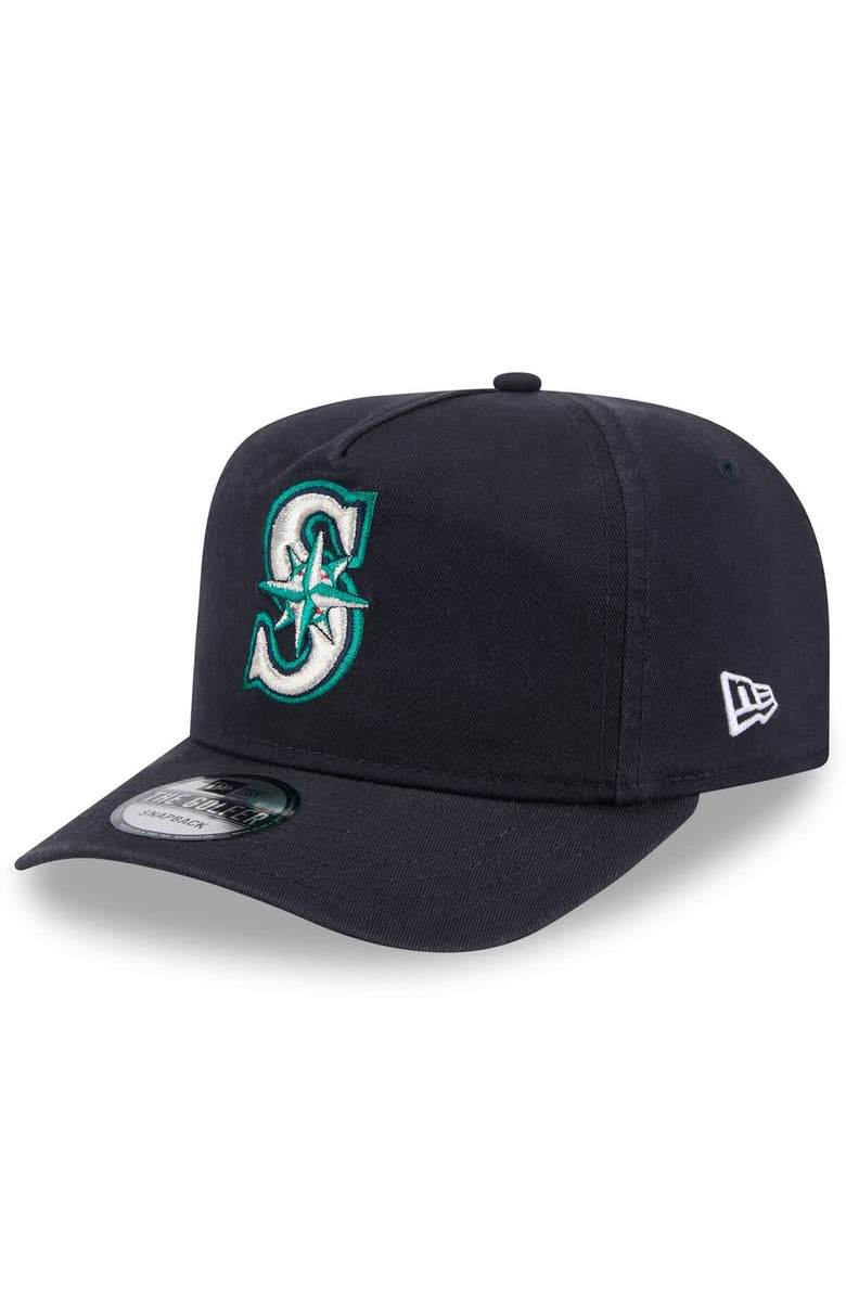 New Era Men's New Era  Navy Seattle Mariners 2025 Jackie Robinson Day Golfer Adjustable Hat, Alternate, color, 