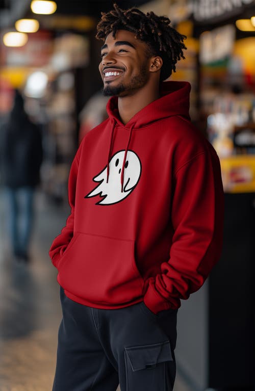 DALIX DALIX GIANT GHOST FLEECE HOODIE