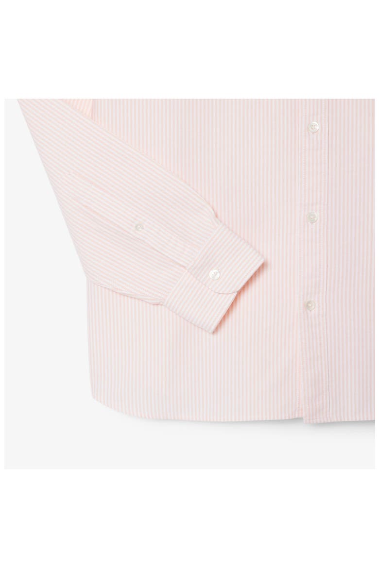 Essentials Stripe Cotton Button-Up Oxford Shirt, Alternate, color, MIAMI/ WHITE