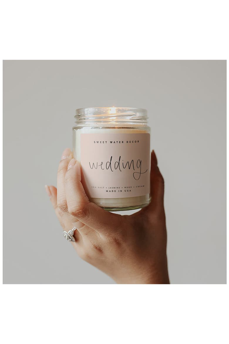 Wedding Day Scented Candle - 9 oz., Alternate, color, PINK