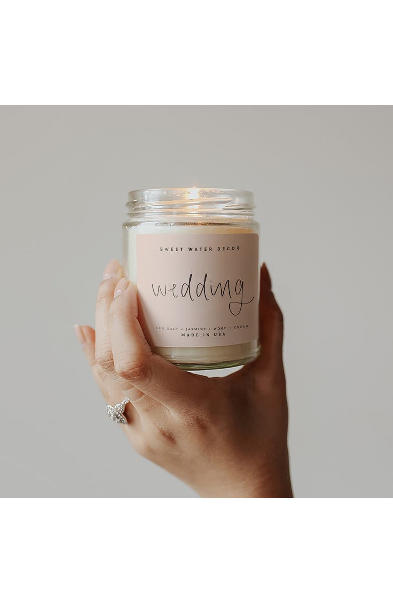 SWEET WATER DECOR Wedding Day Scented Candle - 9 oz., Alternate, color, 