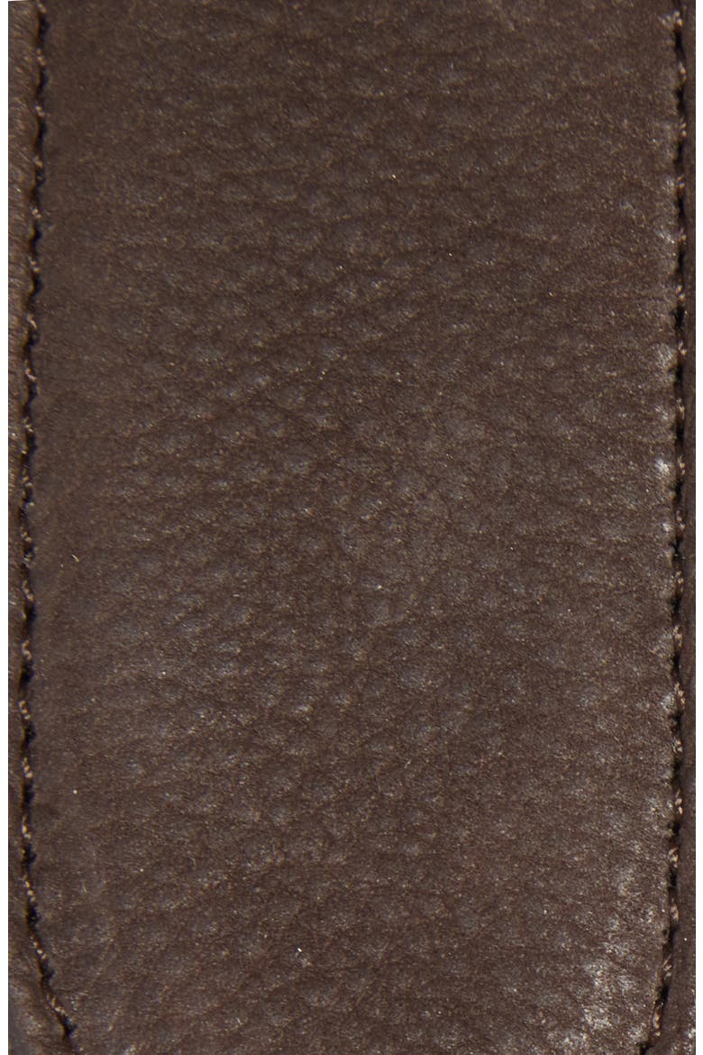 Aya Western Leather Belt, Alternate, color, CHOCOLATE BROWN
