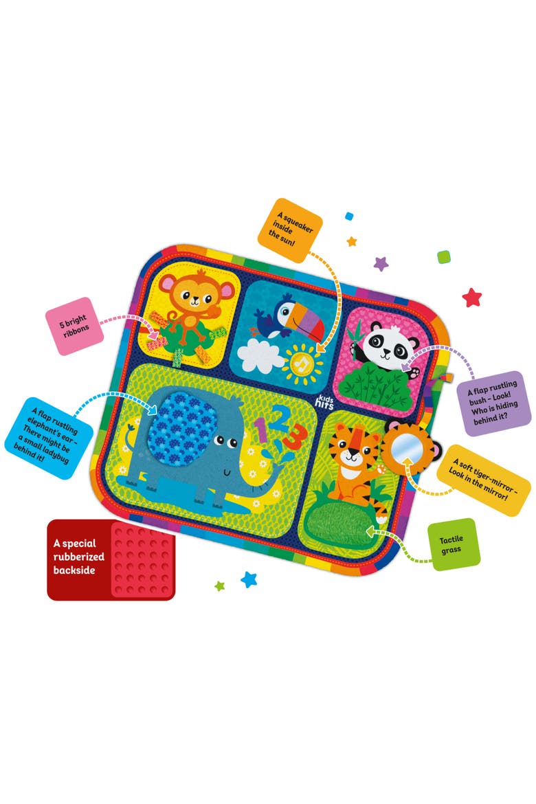 Sensory Activity Floor Pad, Alternate, color, Multicolored