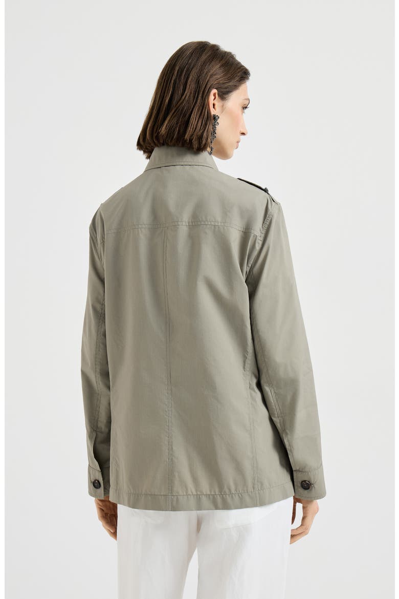 Outerwear with monili, Alternate, color, Khaki