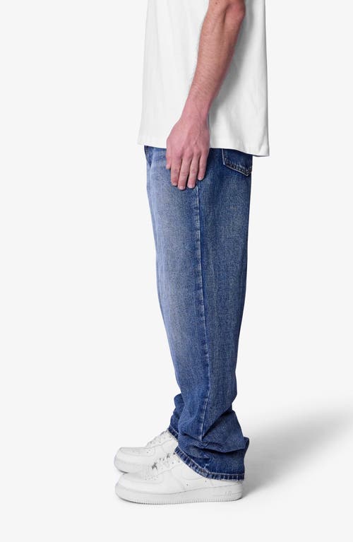 Mnml Baggy Straight Leg Jeans In Blue